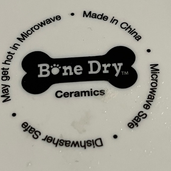 Bone Dry Ceramic Pet Bowl  For Food  or Water With Non-Skid base - Picture 10 of 11